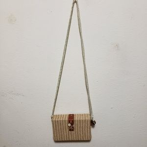 Wicker Crossbody Bag